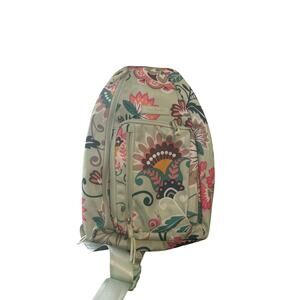 vera bradley sling backpack Mint Flowers